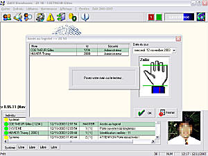 Logiciel biométrique BiomAccess Cantine - Contrôle d'accès scolaire avec lecteurs HandPass ZX-50_2