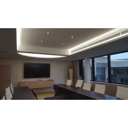 Profilé en aluminium de haute qualité à encastrer - Compatible ruban LED - Hauteur 19 mm - Diffuseurs en option_2