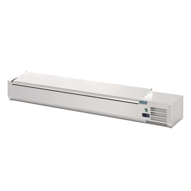 Saladette à poser avec couvercle Série G 8x GN 1/4 FA856 Polar_2