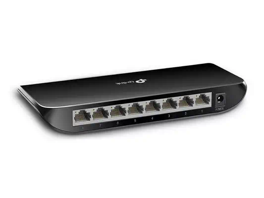 TP-Link TL-SG1008D Non-géré Gigabit Ethernet (10/100/1000) Noir_2