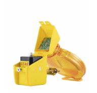 Lampe de chantier monopile double face - Lentilles diamètre 180 mm - Technologie LED - Fixation anti-vol_2