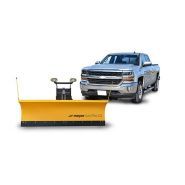 Lot Pro LD - Lames à neige Meyer by Aebi Schmidt - Pour camionnettes ½ tonne avec acier robuste et système EZ-Mount Plus_2