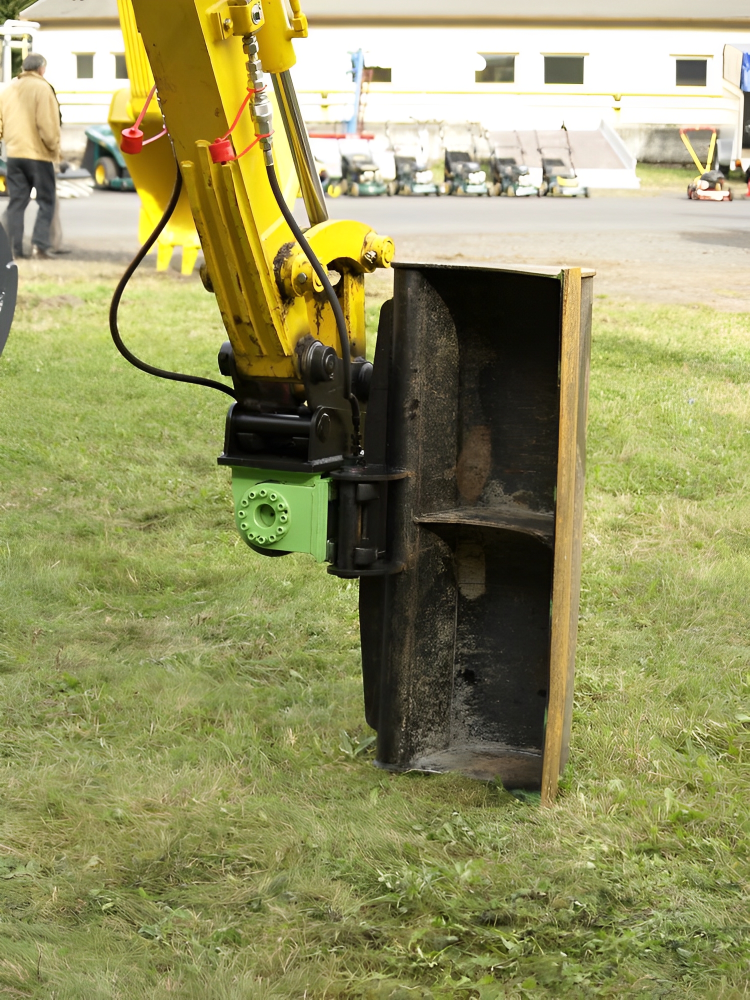 Accessoire Powertilt pour pelles de 1,8 à 30 tonnes