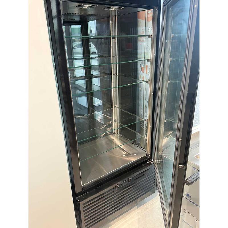 Vitrine réfrigérée panoramique série FUTURE 800 L Noire | Déstockage neuf_2