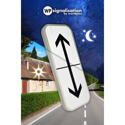 Panonceau de signalisation routière M8C - prescriptions stationnement et arrêt_2