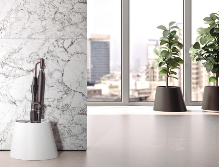 Pot de fleur dynamique - Ref : CONEESALBL_2