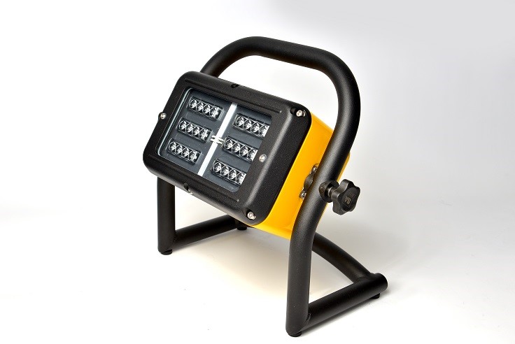 Projecteur ATEX autonome - LED portable, 12 heures d'autonomie, 2000 lumens, zones 1, 2, 21 et 22_2