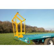 Remorque plateau agricole SEL 10006 - Golpais - longueur de caisse 10000 mm - PTAC 21000 kg - système de sellette pour traction optimale_2