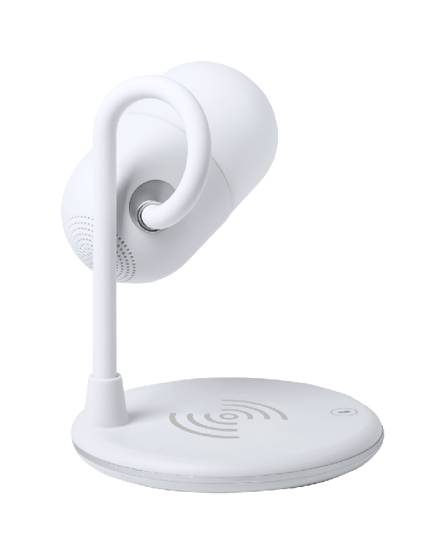 Lampe de bureau multifonctionnelle - LED 14 lampes - Chargeur sans fil et enceinte Bluetooth_2