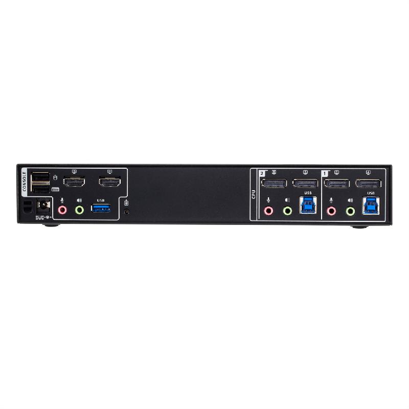 ATEN CM1942 Mini-commutateur KVM matriciel Boundless double écran DisplayPort 4K à 2 ports_2