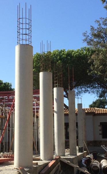 Coffrage de poteau en carton rond finition lisse - Référence 580_conf - Léger, imperméable et recyclable_2