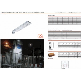 Lampadaire urbain solaire / led_2