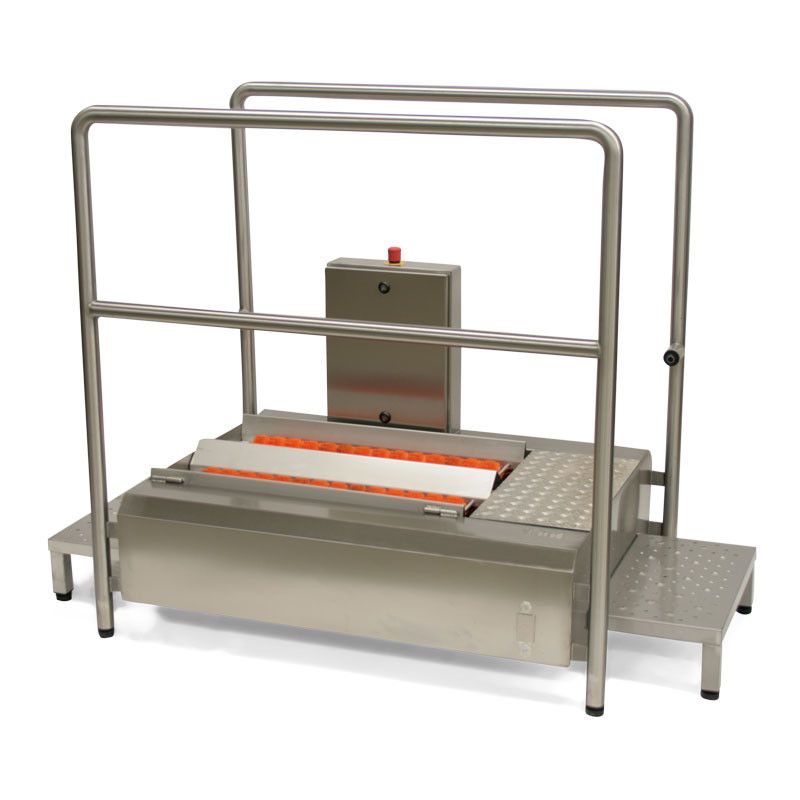 Lave-semelles passage obligé Combi nettoyage humide et séchage PLUS - Brosses en nylon et acier inoxydable_2