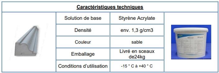 Produit d'enduction - CROMA - ininflammable - revêtement d'extérieur polymère organique_2