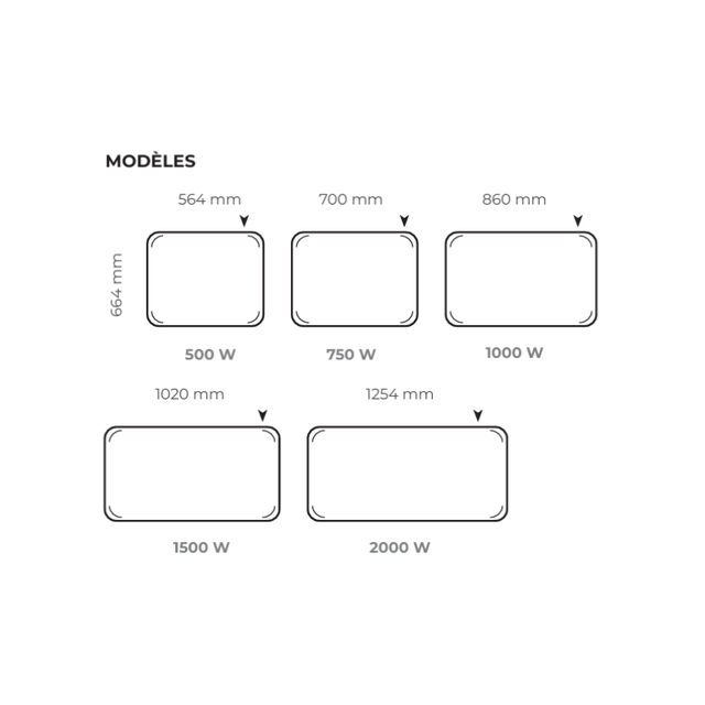 R21 Radiateur petite-enfance digital 2000W Blanc - Intuis - M127117_2