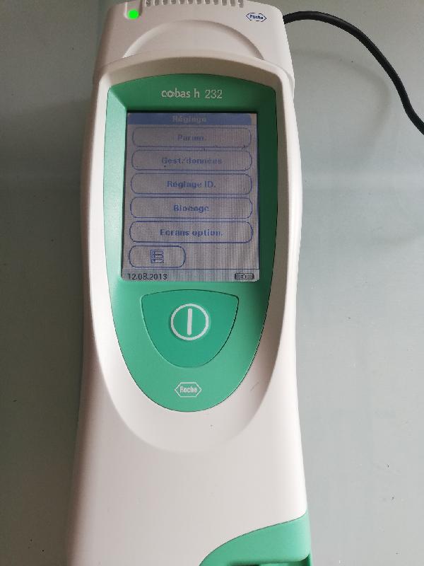 Analyseur de chimie pour moniteur cardiaque h 232_2