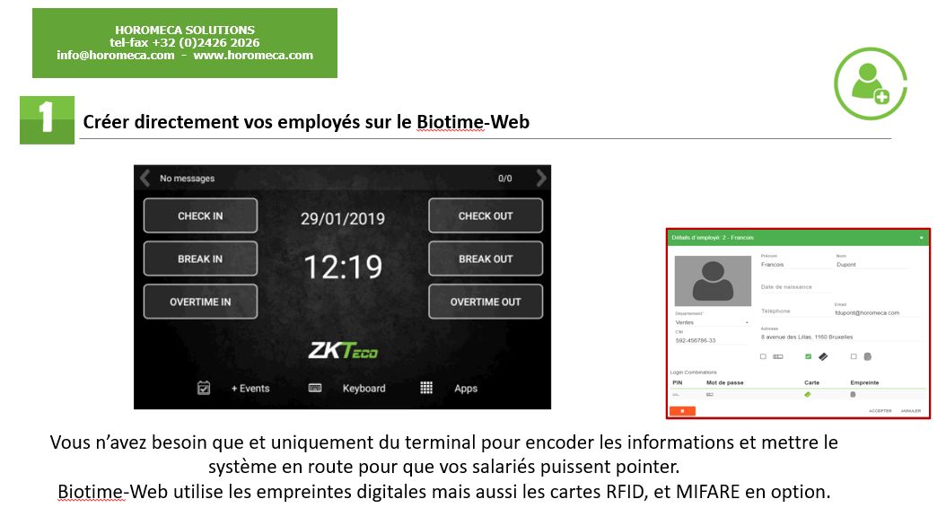 BioTime Web est la solution Plug and Play mais aussi compatible avec nos autres solutions_2