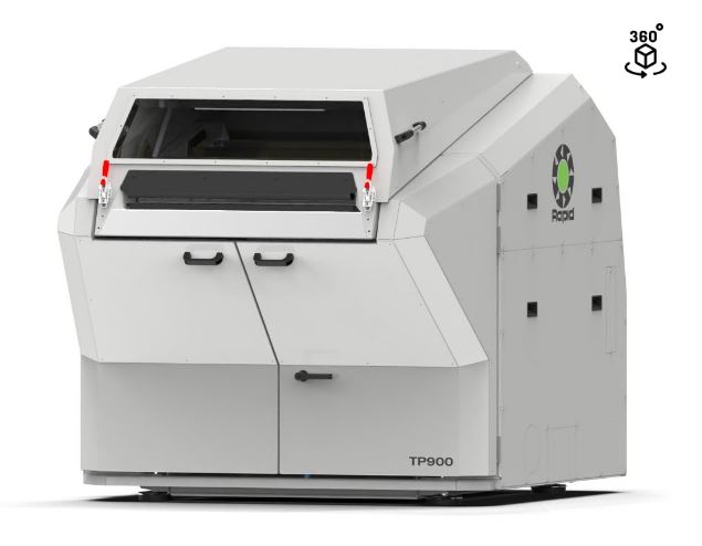 Broyeurs insonorisés  pour squelettes de thermoformage - largeurs 600, 900 et 1200 mm - ThermoPRO_2