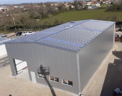 Entrepôt  préfabriqué en acier, métallique  gamme ecorapid pour magasin et agrandissement de bâtiment modulaire - cualimetal_2