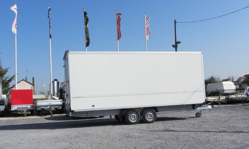 Remorque fourgon Humbaur 5096 / 5209 - 2 essieux, panneaux sandwich 45 mm, PTAC 2500 kg_2