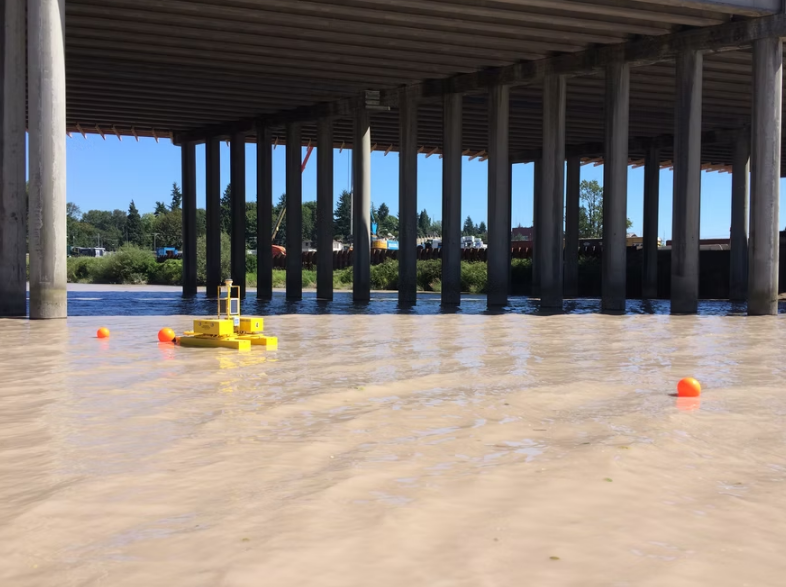 Flotteur instrumenté pour surveillance en continu des eaux de surface_2
