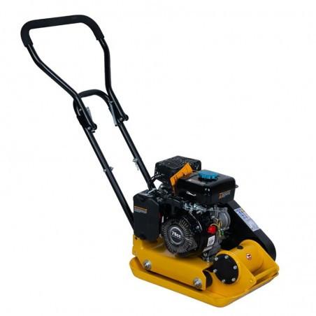 Plaque vibrante TOR avec moteur essence LONCIN 200F - 6,5 CV, roues et patin inclus_2