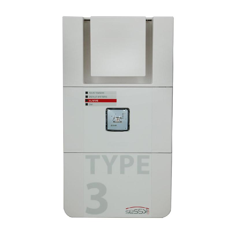 Boîtier d'alarme type 3A BAAS - BAT3S - autonome - certifié NF C 48-150 - diffuseur sonore et lumineux_2
