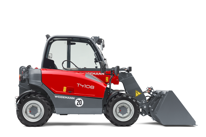 Mini-chargeuse télescopique compacte 2.27t - Weidemann T4108 - Hauteur de levage et stabilité_2