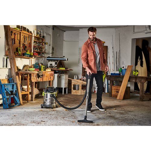 Aspirateur à eau et poussière 18V One+™ Ryobi - 82 Air Watts - Cuve inox 18L - Fonction souffleur_2