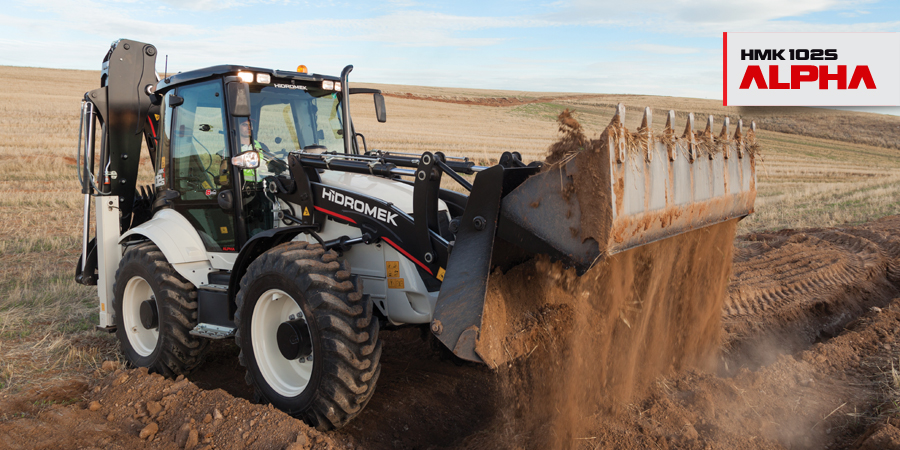 Tractopelle 9.7t - Hidromek HMK 102S Alpha avec moteur Perkins 1104D-44TA_2