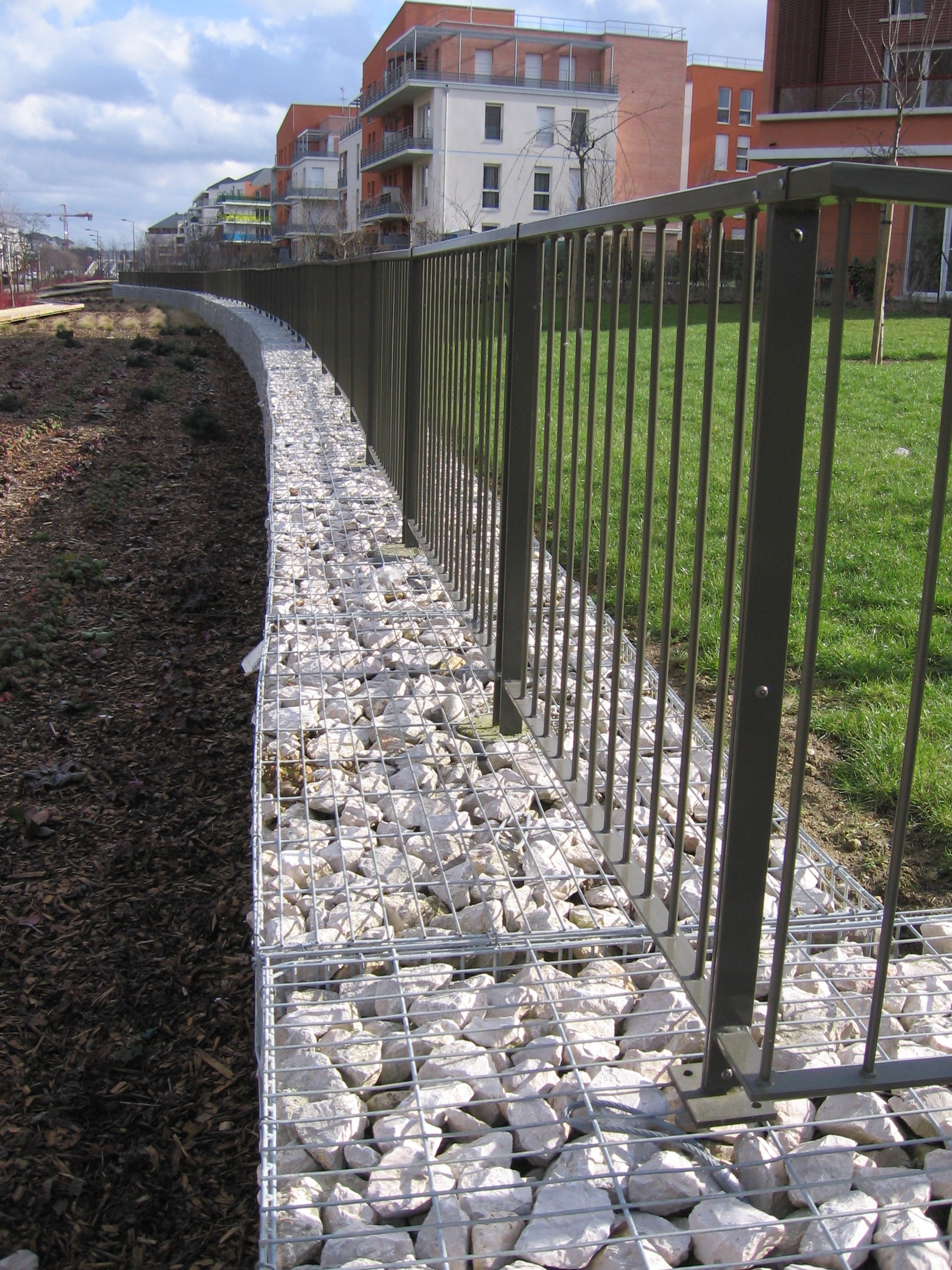 Gabion STONEBOX - Réservation - Structure rigide en Crapal Premium® avec formats standards variés_2