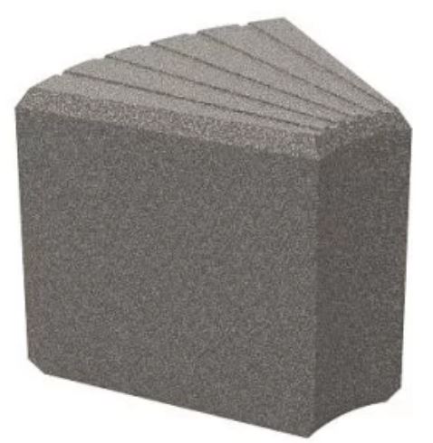 Banquette Heba en polyéthylène moyenne densité (MDPE) - 50 cm, 200 cm ou version courbe 45° - traité anti-U.V., anti graffitis et sans entretien_2