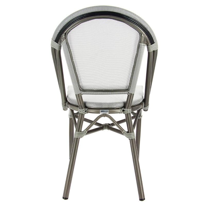 Chaise exterieure restaurant Biarritz - GRIS_2