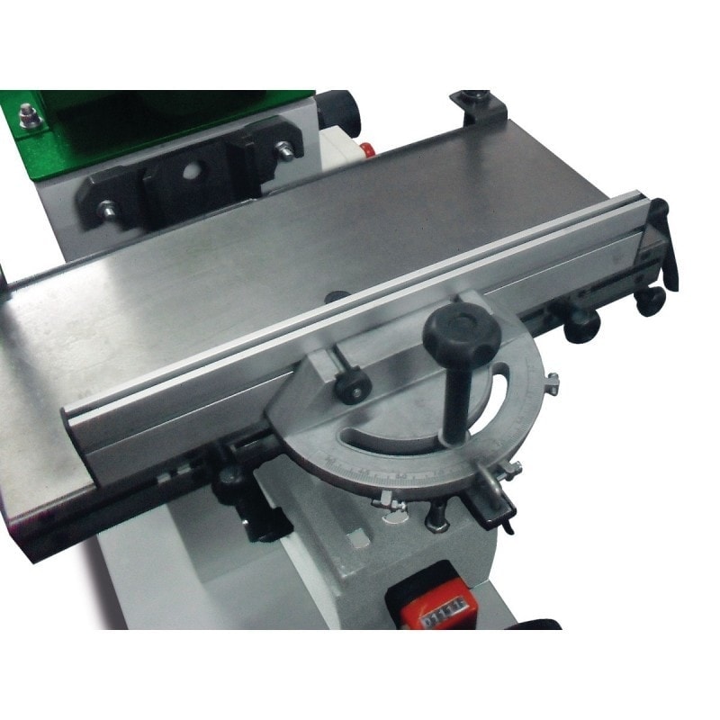 Mortaiseuse horizontale Holzstar LLB 16 PB 400V - rotation droite/gauche - butée à onglet - dispositif de perçage de chevilles_2