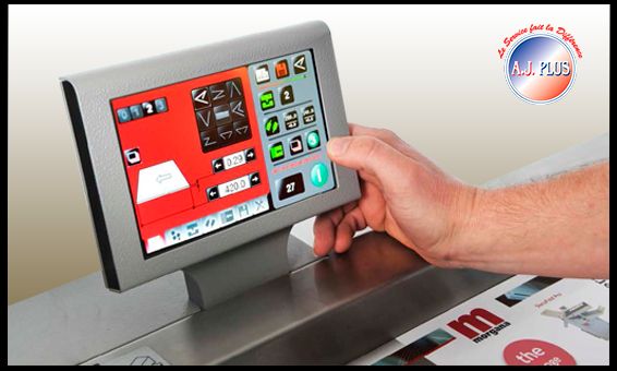 Raineuse entièrement automatique - Vitesse maximum 8 500 A4/heure - MORGANA AutoCreaser Pro 33A d'occasion_2