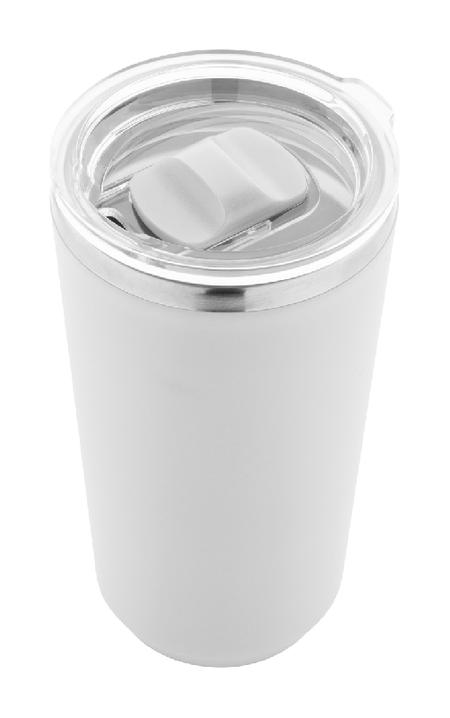 Mug thermos isotherme en acier inoxydable - double paroi avec couvercle - 500 ml_2