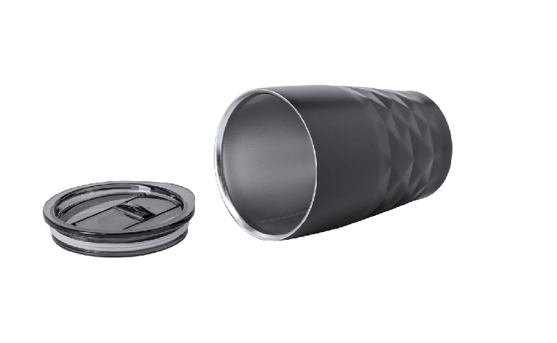 Mug thermos isotherme - double paroi inox et cuivre - 350 ml - garde boissons chaudes 12h et froides 24h_2