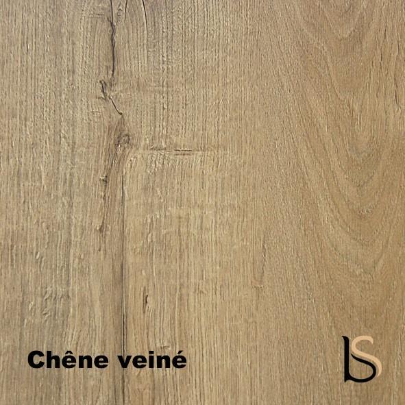 Étagère avec 3 tablettes - Mobel Linea - Chêne veiné_2