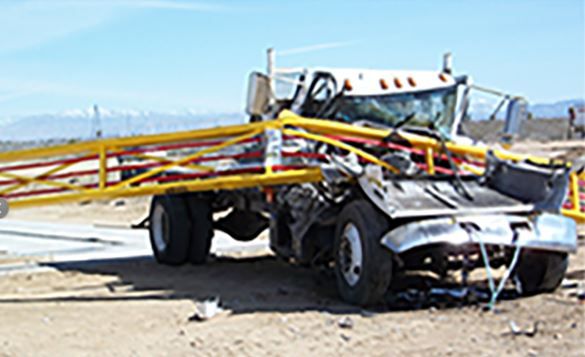 Barrière à levage vertical anti-voiture bélier 15 m - Testée et certifiée M50 P2 - Série Gibraltar G-3000_2