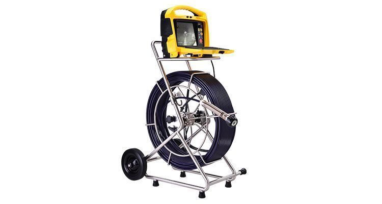 Caméra d'inspection vidéo professionnelle Vivax-Metrotech vCam-6 HD - sonde intégrée - image horizontale - fil d'eau_2