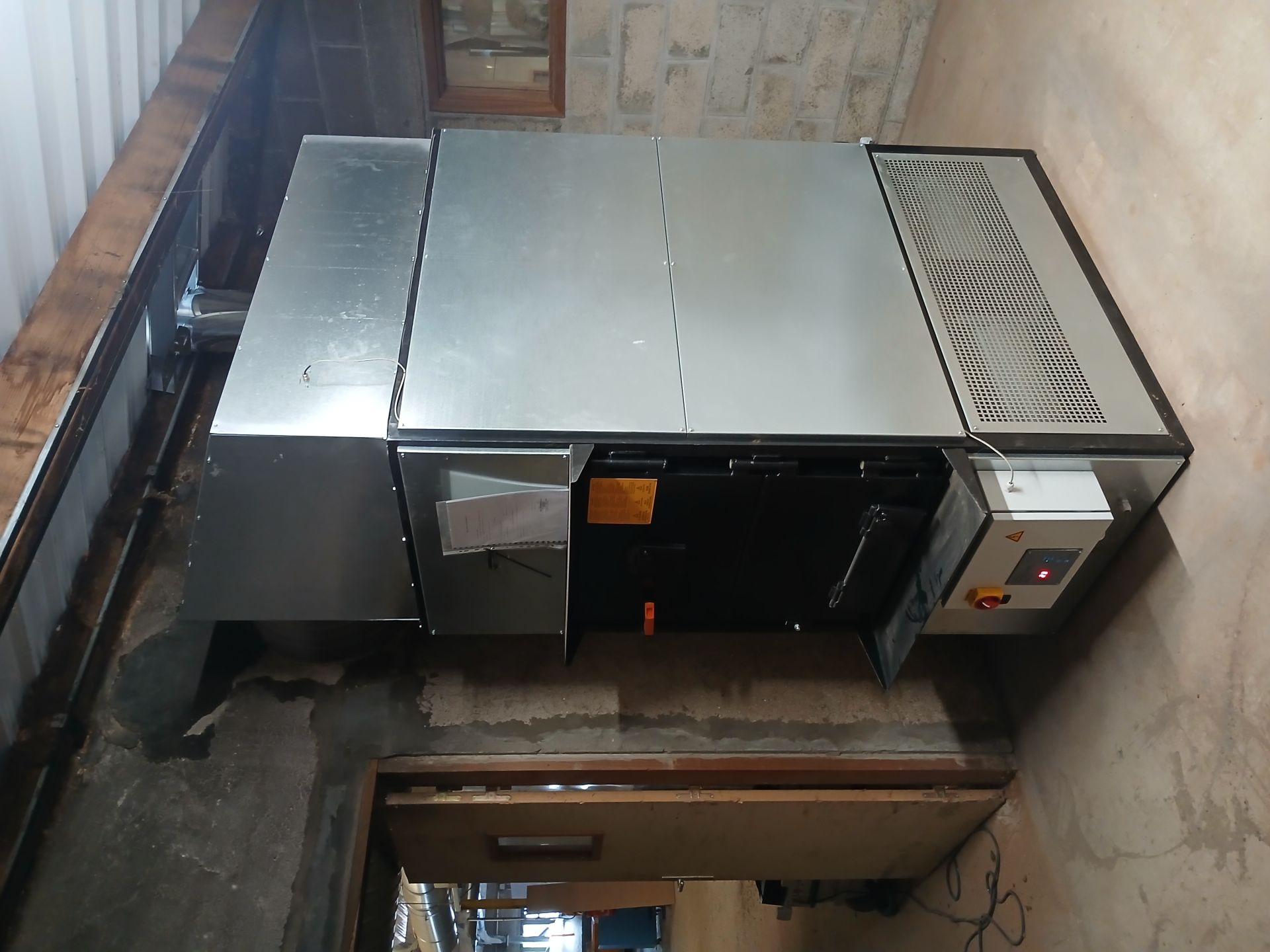 Générateur d'air chaud bois   Fabbri F28_2