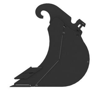 Godet d'excavation-mini-pelle - caterpillar finance france - 500 mm (20 in) - poids 39 kg_2