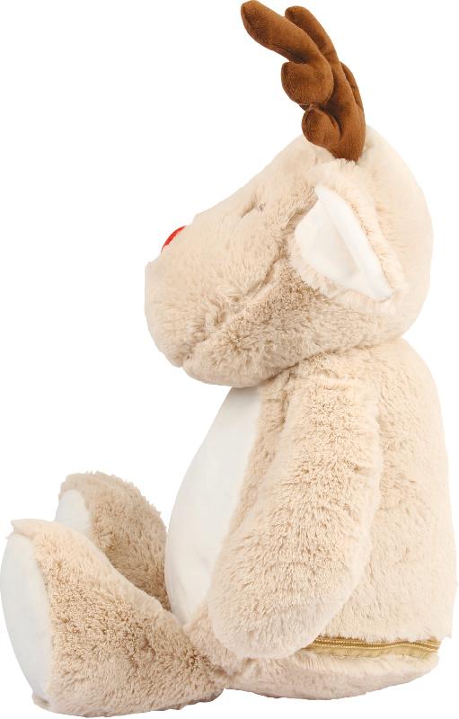 Peluche zippée Renne - 46 cm - Rembourrage amovible - Réf: MM560 - Marque Mumbles_2