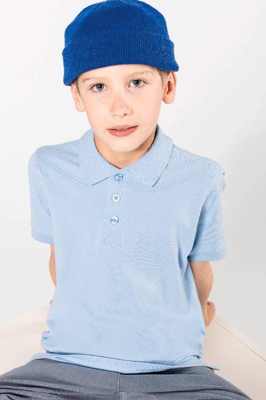 Polo manches courtes enfant - Réf: K249 - 100% coton piqué - Lavable à 60°C - Marque: Kariban_2