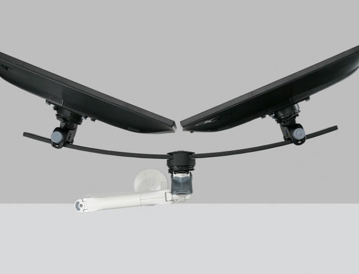 Bras support écrans LEVO - Ref : GMA821-WH_2