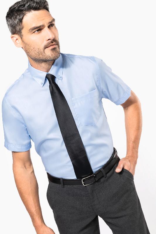 Chemise micro-sergé manches courtes sans repassage - Kariban - Réf: K539_2