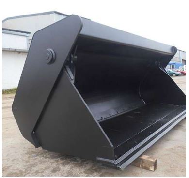 Godet 4 en 1 polyvalent et robuste conçu pour les travaux d'opération de chargement, de préhension de roche_2