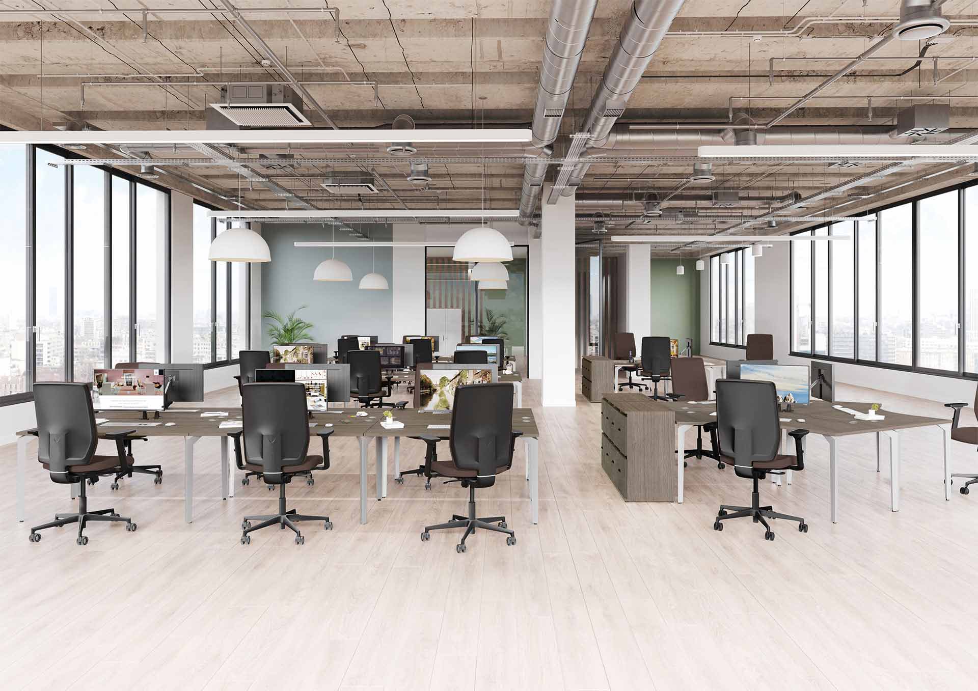 Casier boîtes aux lettres CUBIK - 4 à 12 cases avec serrure à code et structure en bois durable_2