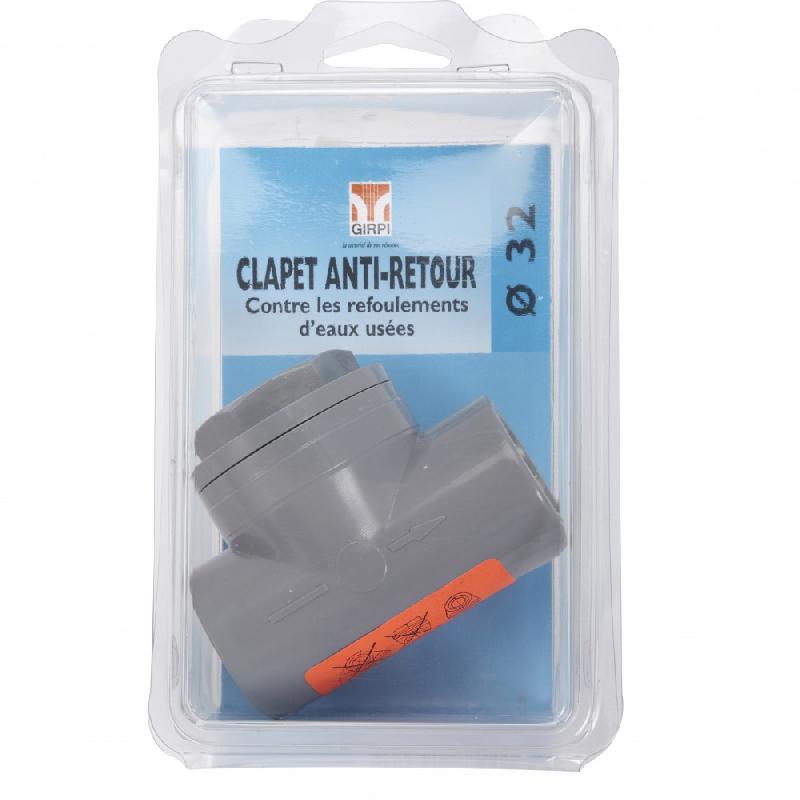 Clapet anti-retour en PVC à coller - Femelle/Femelle - Diamètre 32 mm_2