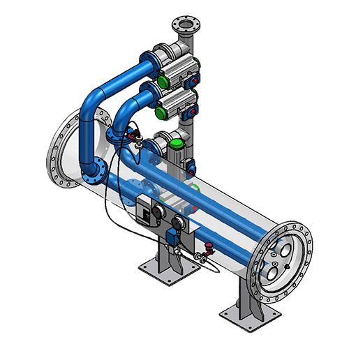 FTL - Corps de filtre - Groupe P.R.D - filtration tangentielle pour eau de mer, rivière, forage et industrielle_2